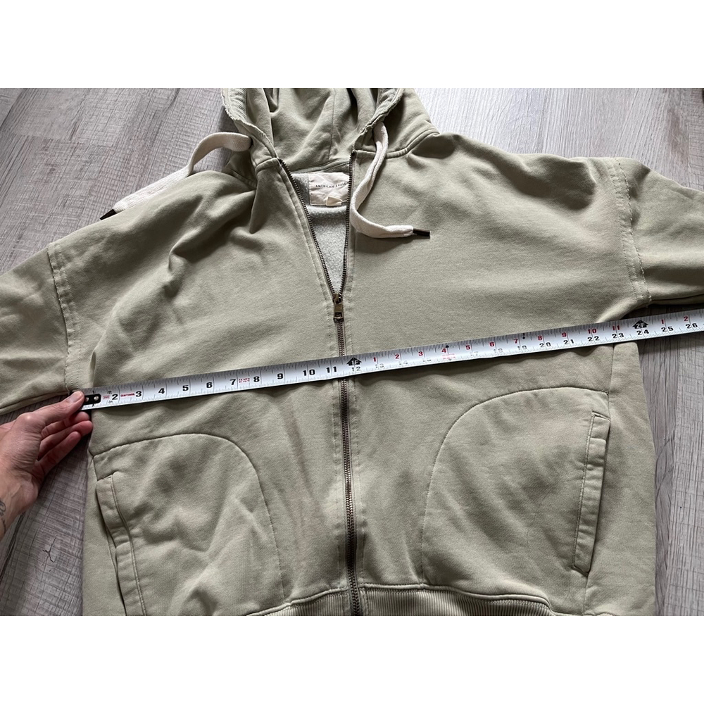 American Eagle Forever zip up oversized hoodie sweatshirt size XS - Picture 5 of 11